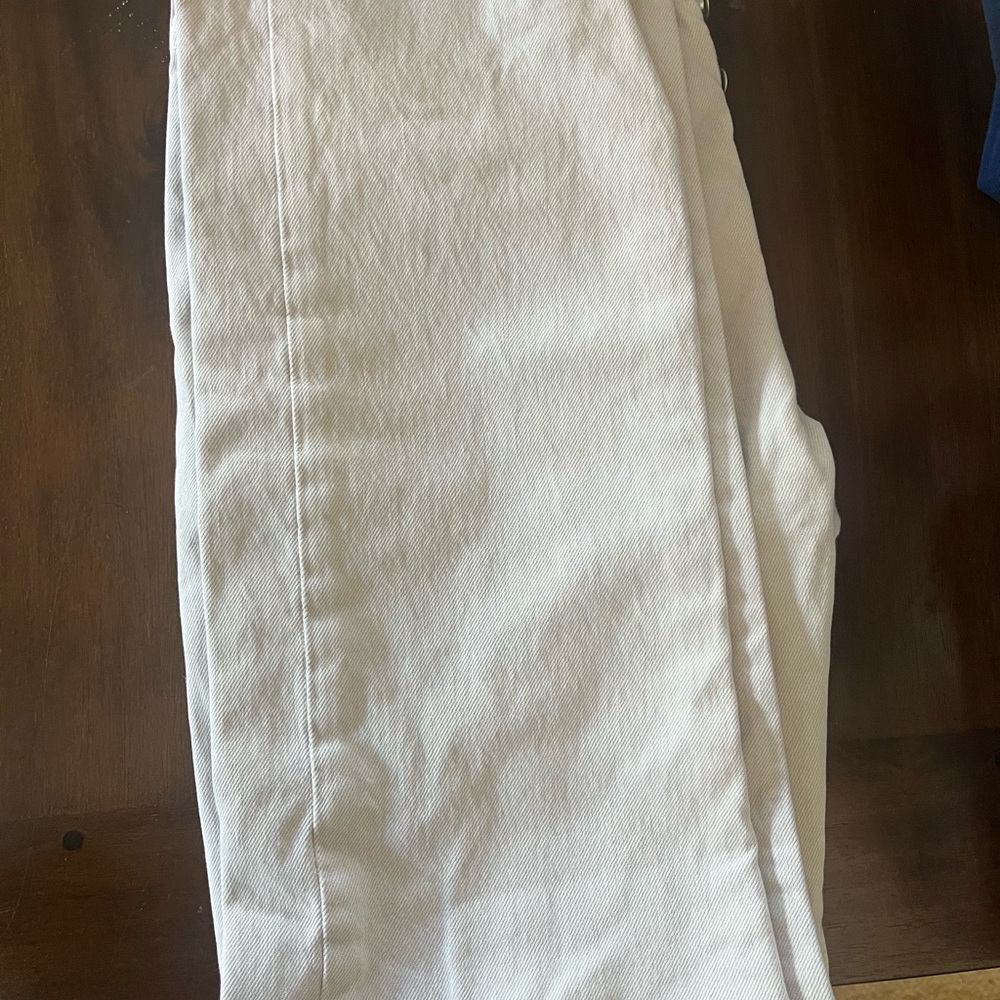 Levi's Off-White 501 Pants